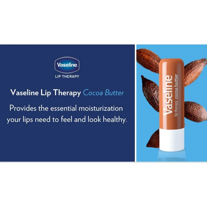 ليب بالم مرطب شفاة بزبدة الكاكاو من فازلين VASELINE LIP THERAPY COCOA BUTTER STICK1