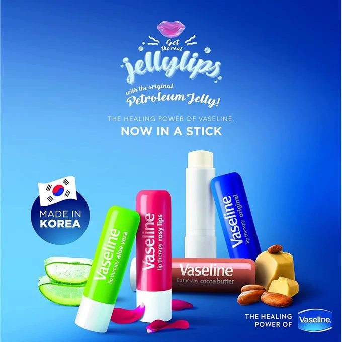 ليب بالم مرطب شفاة بزبدة الكاكاو من فازلين VASELINE LIP THERAPY COCOA BUTTER STICK4