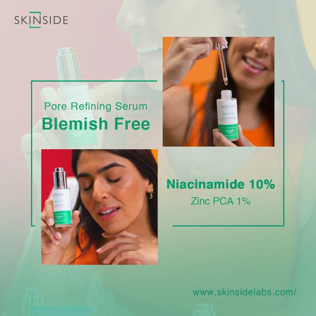 سيروم نياسيناميد 10% + زنك 1% - سكين سايد Niacinamide 10% + Zinc 1% Serum