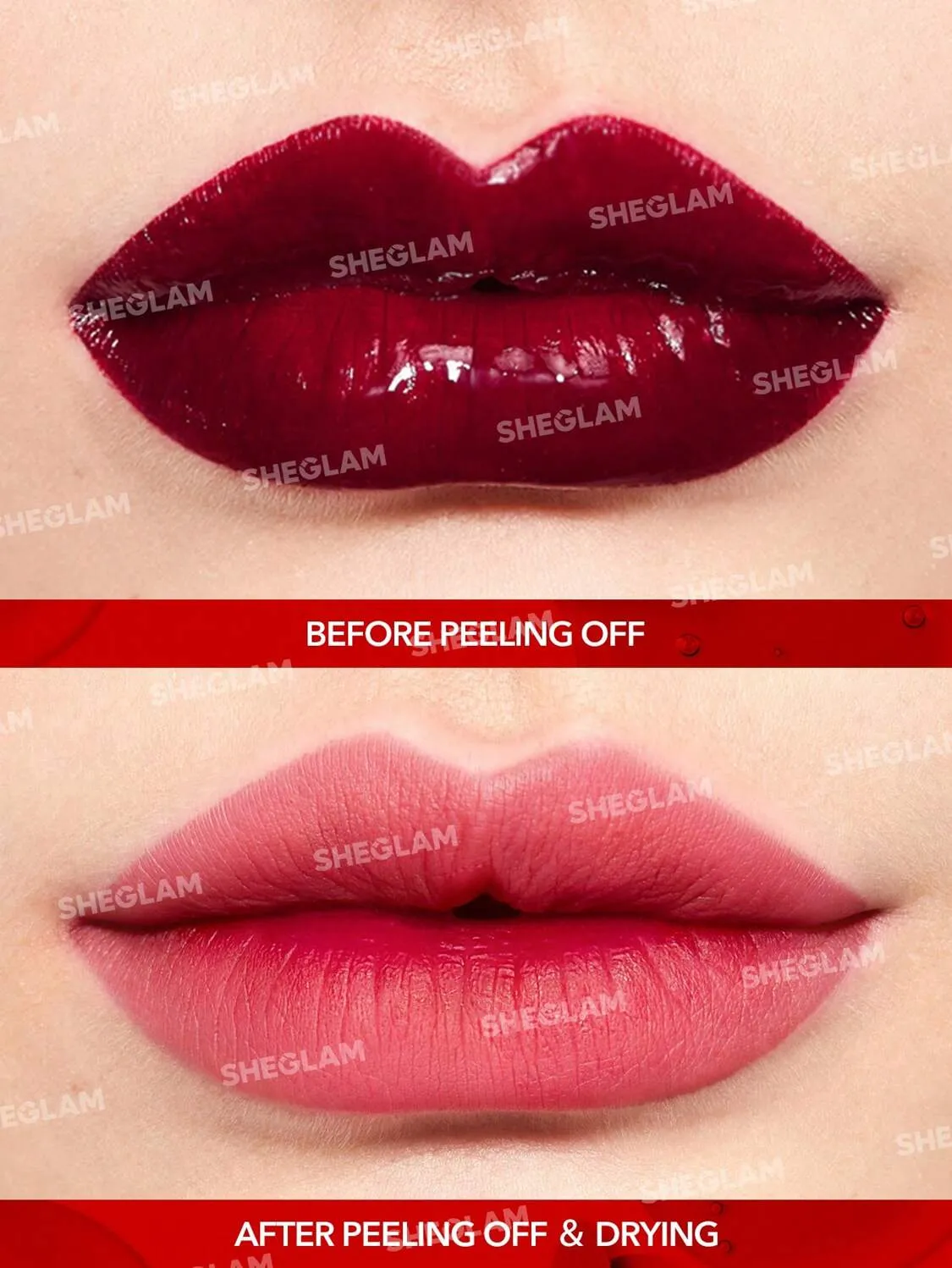 Sheglam peel talk lip tint Tongue Twister