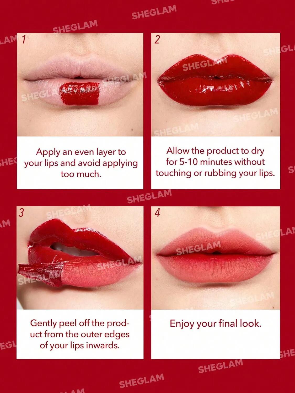 Sheglam peel talk lip tint Tongue Twister