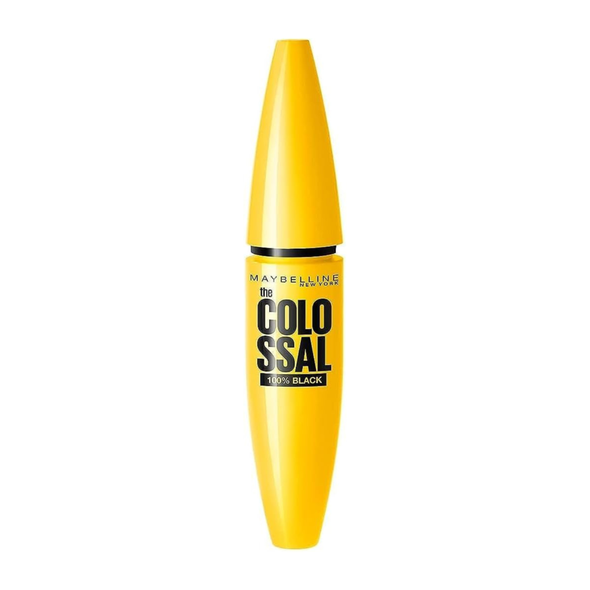 ماسكرا ميبلين الصفرا فوليوم اكسبرس كولوسال أسود Maybelline Volum Express Colossal Washable Mascara