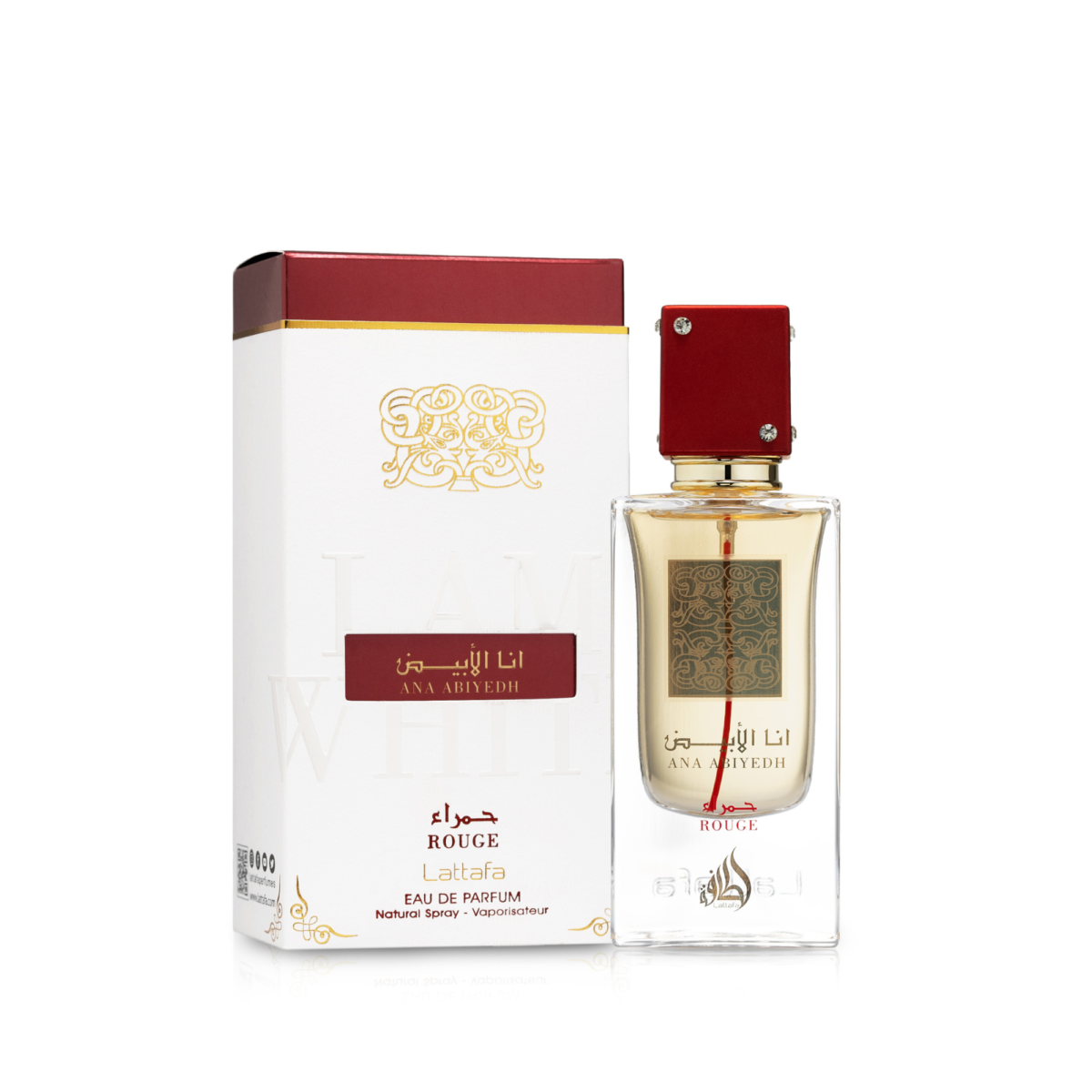 عطر انا الابيض روج من لطافة - او دو بارفان 60 مل